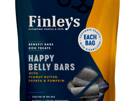 Finley s Happy Belly Soft Chew Benefit Bars Dog Treats For Sale