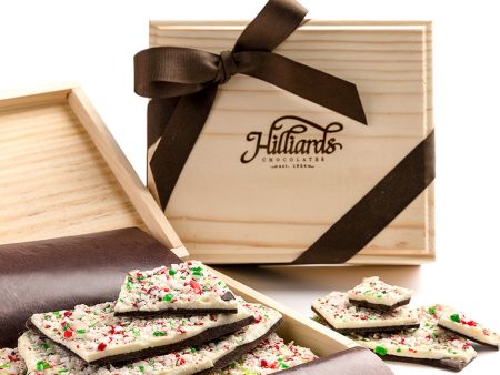 Peppermint Bark - Wooden Box on Sale