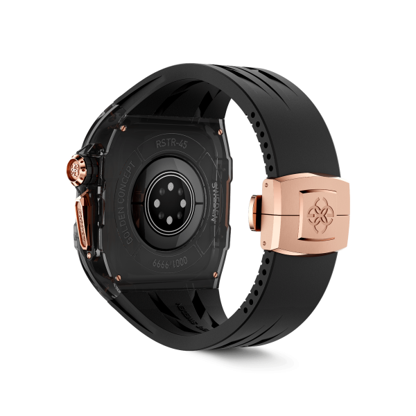 Apple Watch Case   RSTR45 - SMOKEY BLACK ROSE GOLD For Sale