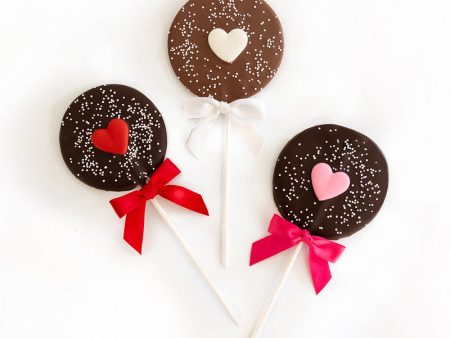 Valentine Caramel Pops Cheap