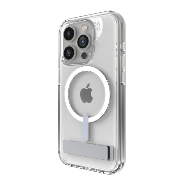 ZAGG Cases Crystal Palace iPhone 15 Pro Snap Clear con soporte Online Hot Sale