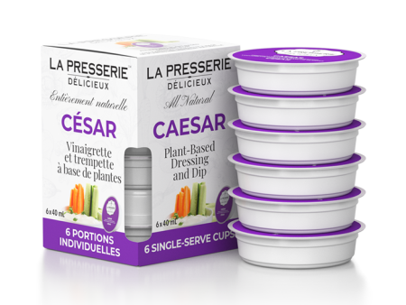 Creamy Caesar Dip (Single Serve Cups  - 4 Boxes x 6 single serve cups) Fashion