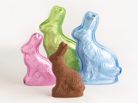 Foiled Chocolate Bunny For Sale