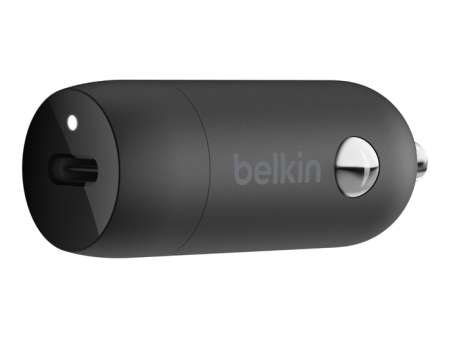 Belkin 20W Cargador de carro USB-C Standalone Black For Discount