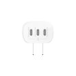 Cargador de pared Belkin 3 Puertos USB-C con PPS de 67W Blanco Online Hot Sale