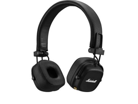 Marshall Major IV Bluetooth On Ear Headphones - Black Supply