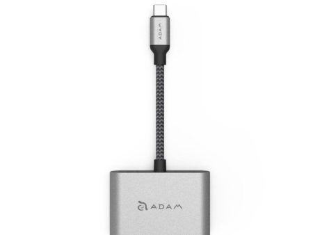 Adam Elements Adaptador hub VH1 USB-C a HDMI VGA Online Sale