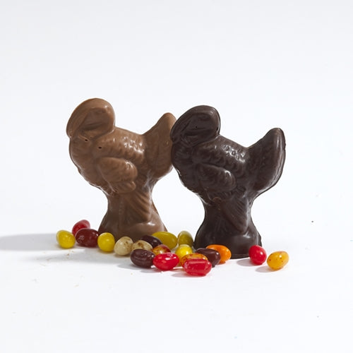 Small Solid Chocolate Turkey Fashion