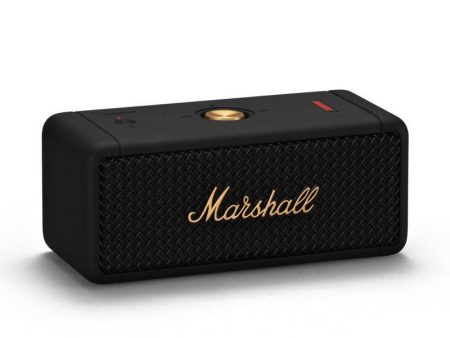 Marshall Emberton II Bluetooth Speaker - Black and Brass For Cheap