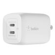 Belkin Cargador de Pared Dual USB-C GaN with PPS 65W For Discount