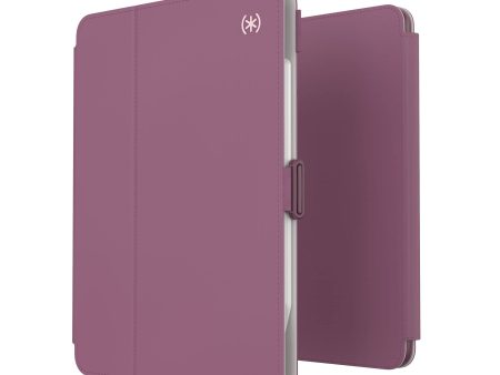 Speck  Balance Folio  Case with Microban para New iPad 10th - Plumberry Crushed Purple Crepe Pink Online Hot Sale