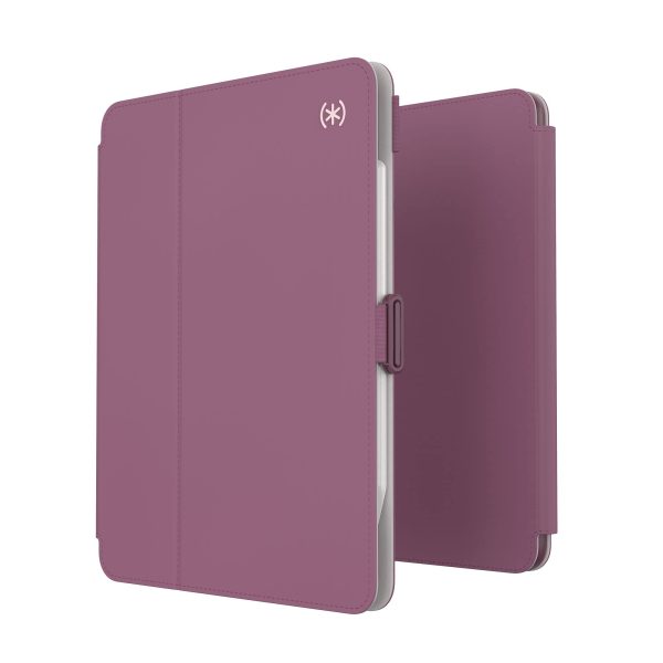 Speck  Balance Folio  Case with Microban para New iPad 10th - Plumberry Crushed Purple Crepe Pink Online Hot Sale