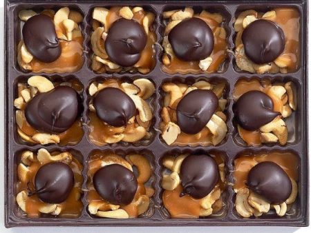 Dark Chocolate Cashew Turtle Chews Online now