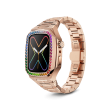 Apple Watch Case   EVF41 - RAINBOW Frosted Rose Gold For Sale