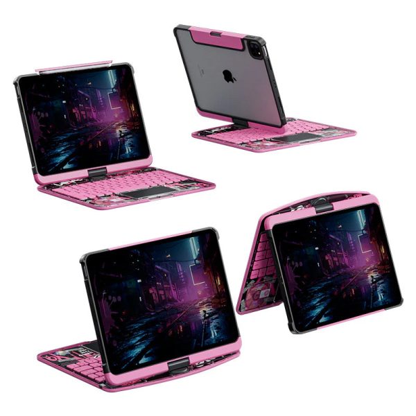 10.9  iPad 10th Gen Transparent 360° iPad Keyboard Case Discount