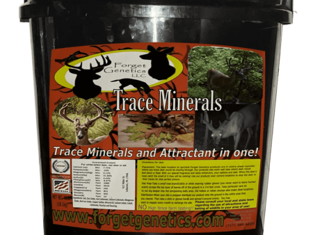 Acorn Infused Trace Minerals Bucket 40 LB (18.1kg) Sale