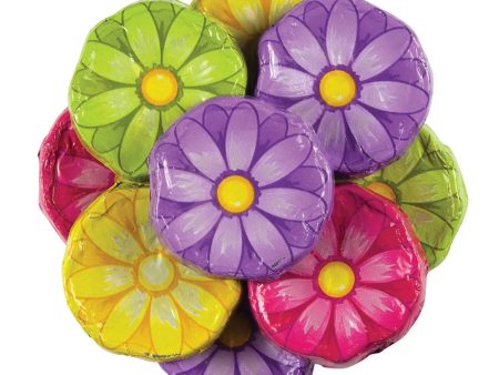 Milk Chocolate Foiled Gerbera Daisies For Cheap