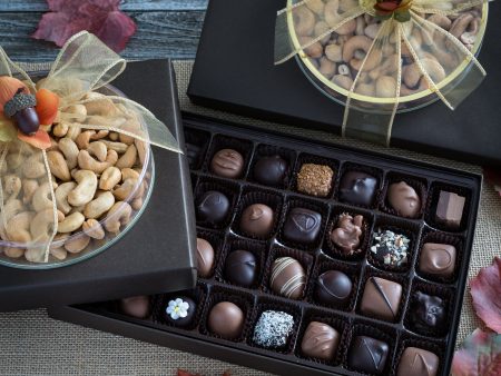 Fall Crown Assortment -Chocolates with Cashews Online Hot Sale