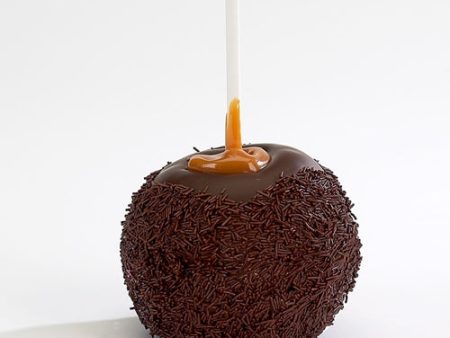 Real Chocolate Jimmies Caramel Apple Online Sale