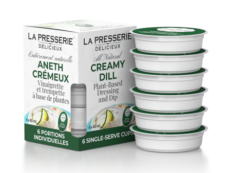 Creamy Dill Dressing & Dip (Single Serve Cups  - 4 Boxes x 6 single serve cups) Hot on Sale