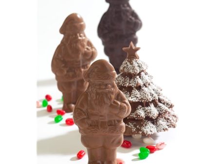 Chocolate Santa Statue For Discount