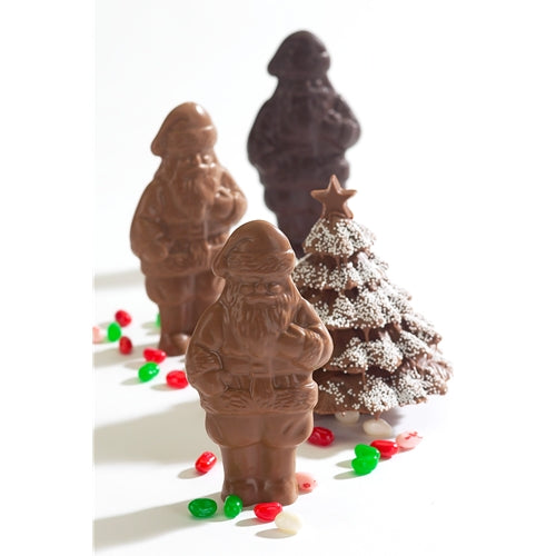 Chocolate Santa Statue For Discount