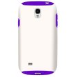 Hybrid Case For Samsung Galaxy S4 - White Purple Supply