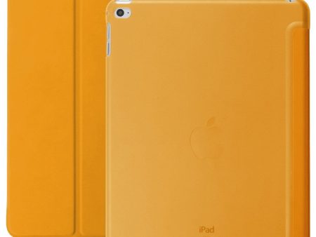 Dual Case With See-Through Back For Apple iPad Air 2 - Orange Fashion