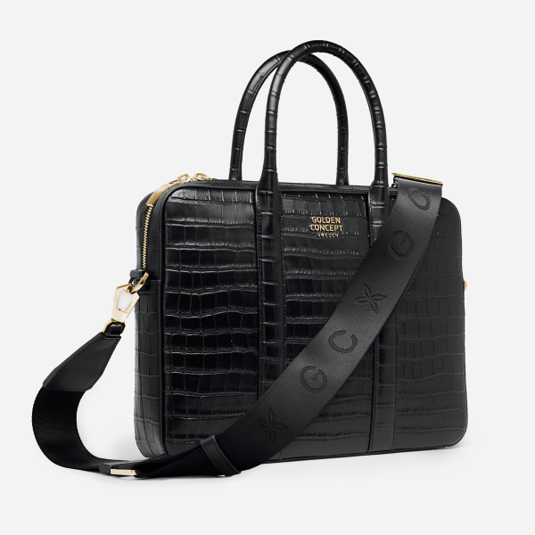 Briefcase   Croco Embossed Discount