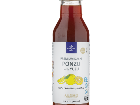 PREMIUM DASHI PONZU SAUCE WITH YUZU 11.8 FL OZ. Online Hot Sale