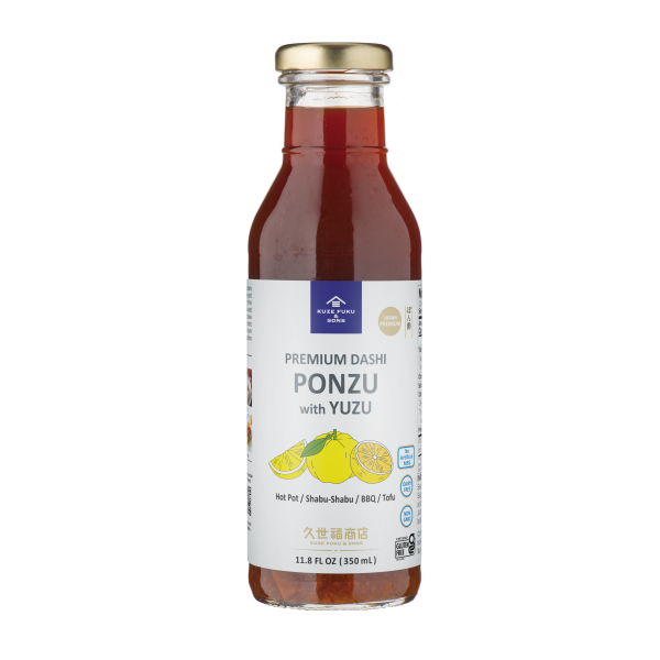 PREMIUM DASHI PONZU SAUCE WITH YUZU 11.8 FL OZ. Online Hot Sale