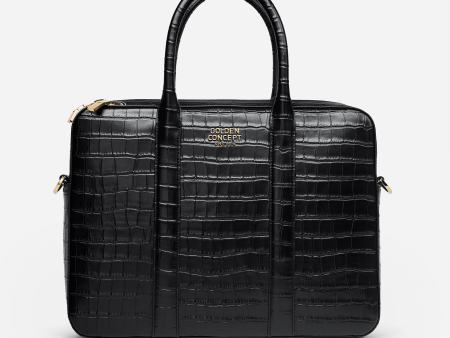 Briefcase   Croco Embossed Discount