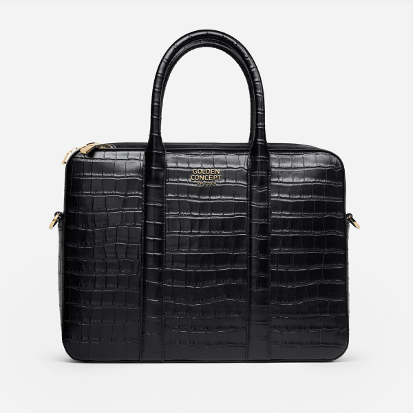 Briefcase   Croco Embossed Discount