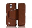 Hot Press Case For Samsung Galaxy S4 - Brown For Discount