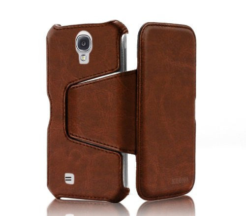 Hot Press Case For Samsung Galaxy S4 - Brown For Discount