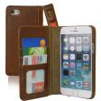 Vintage Bookstyle Case For iPhone 6 PLUS  - Brown Hot on Sale