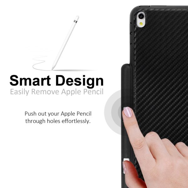 Companion Cover Case For Apple iPad Pro 10.5 Inch With Pen Holder Carbon Fiber For Cheap