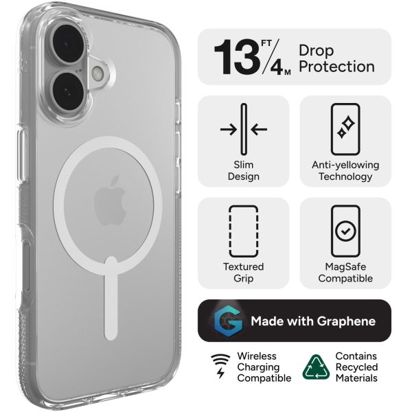 Zagg Cases Crystal Palace Snap iPhone 16 Online Sale