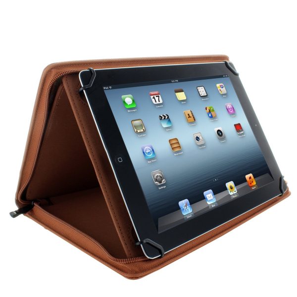 Apple iPad Air PadFolio Case Brown Executive Notepad Holder 8.5  To 11  Inch Online Hot Sale