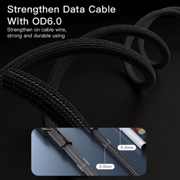 Yesido Type-C to Type-C Charging Data Cable 1.2M Supply