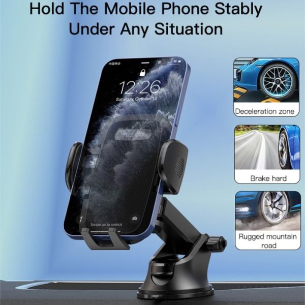 Yesido Free Stretch Suction Cup Car Phone Holder Fashion