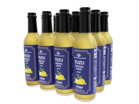 YUZU COCKTAIL SYRUP 12.3 FL OZ - 12-pack Fashion