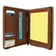 Apple iPad Air PadFolio Case Brown Executive Notepad Holder 8.5  To 11  Inch Online Hot Sale