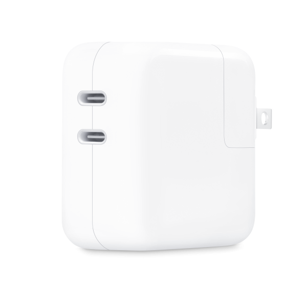 Adaptador de corriente de 35 W con dos puertos USB-C Online now