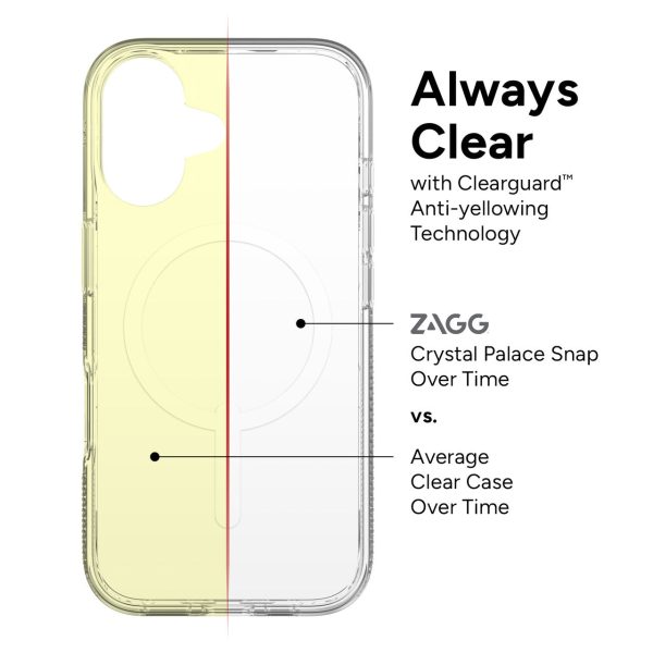 Zagg Cases Crystal Palace Snap iPhone 16 Online Sale