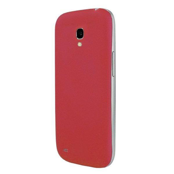 Burgundy Red Rubberized Texture Back Cover for Samsung Galaxy S4 For Sale