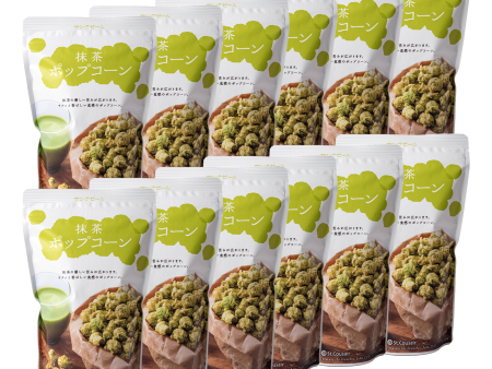 MATCHA POPCORN 65g - 12-PACK 【FREE SHIPPING】 For Cheap