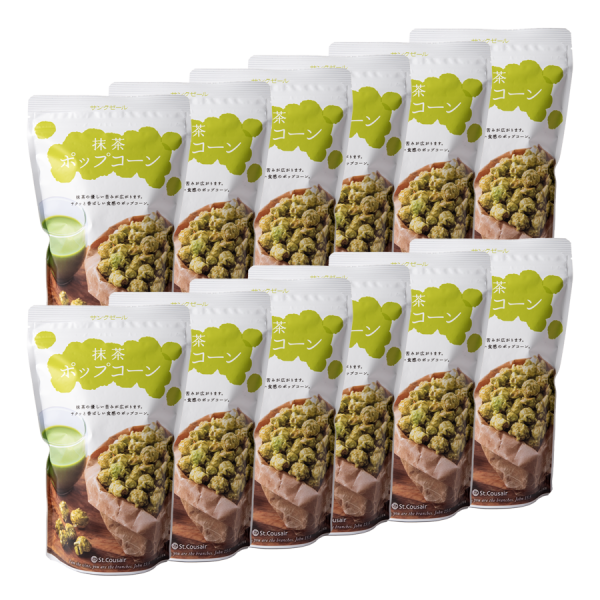 MATCHA POPCORN 65g - 12-PACK 【FREE SHIPPING】 For Cheap