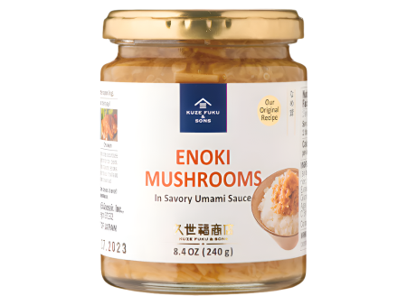 ENOKI MUSHROOMS IN SAVORY UMAMI SAUCE 8.4 OZ. Sale