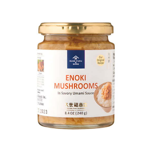 ENOKI MUSHROOMS IN SAVORY UMAMI SAUCE 8.4 OZ. Sale